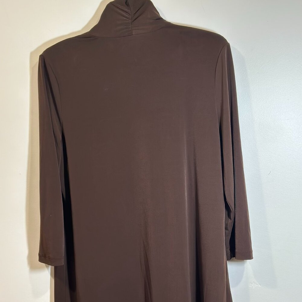 Susan Graver Brown Size M - Picture 2 of 5